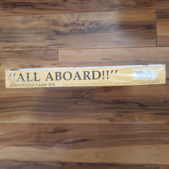 "All Aboard" Vintage 600pc Puzzle - Picture 3 of 6